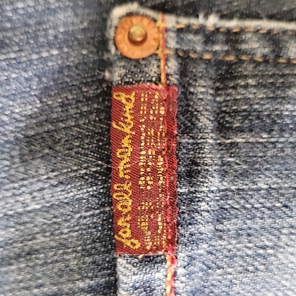 Size 33 7 for All Mankind Jeans Bootcut 28" Inseam - Picture 3 of 8